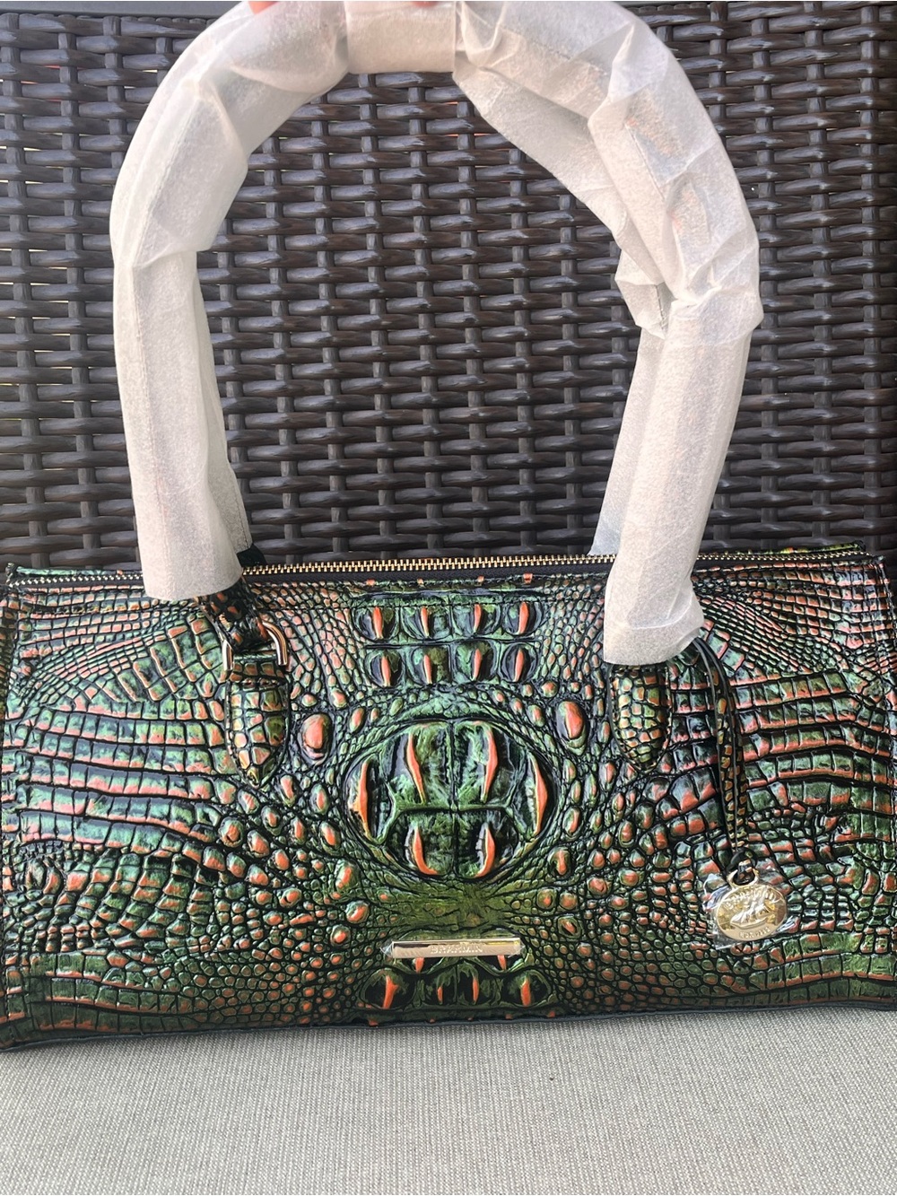 NWT BRAHMIN SOPHIA in SAMBA Melbourne Satchel